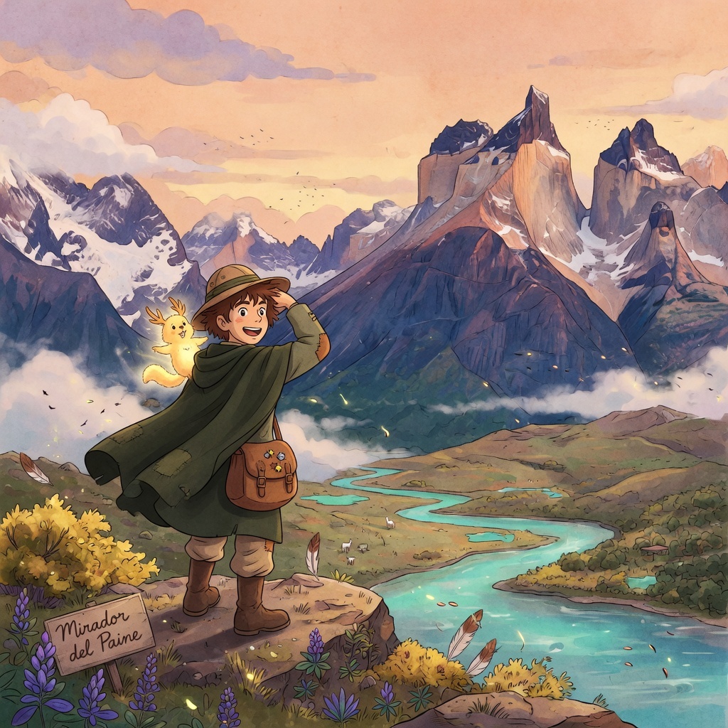 A beautiful scene in the style of Studio Ghibli anime, featuring Castor.
The...